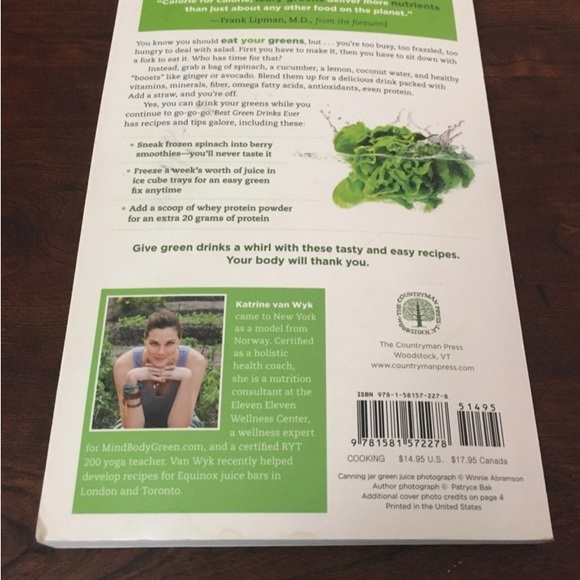 Best Drinks Green Ever Book Recipe - Picture 7 of 8